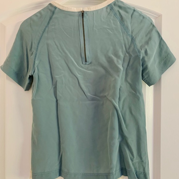 Paul&Joe lace silk color block top - Picture 3 of 4